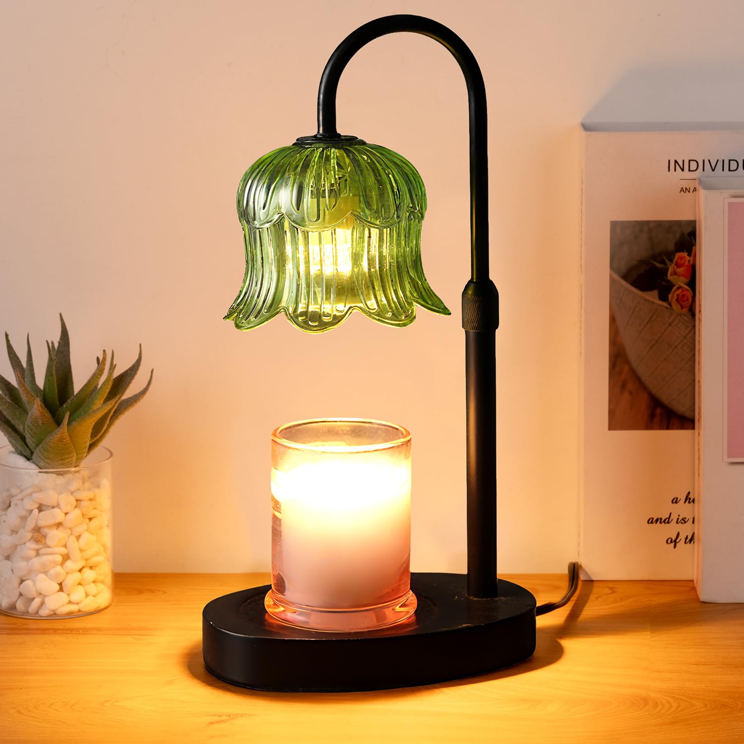 Modern Metal Candle Warmer Lamp