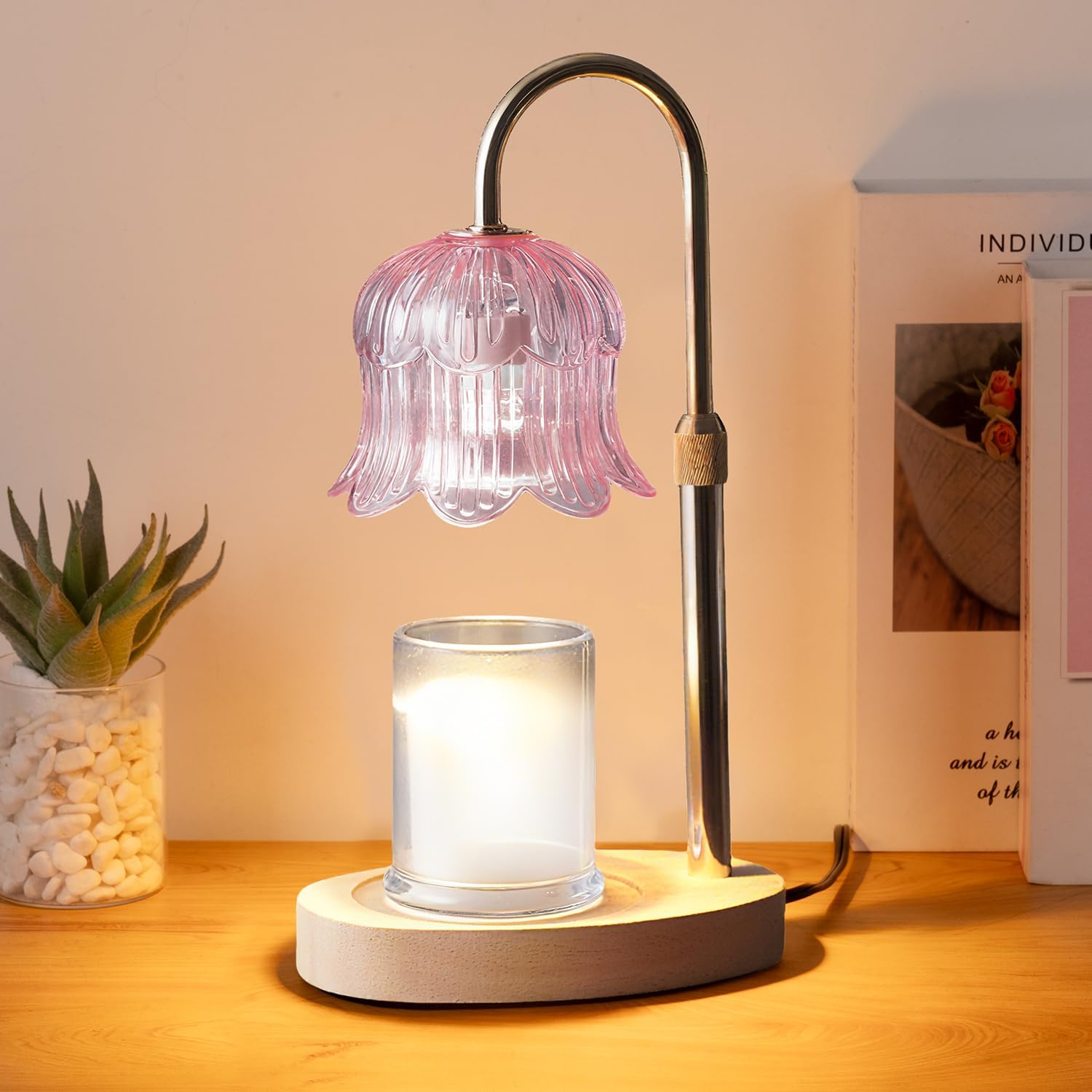 Modern Metal Candle Warmer Lamp