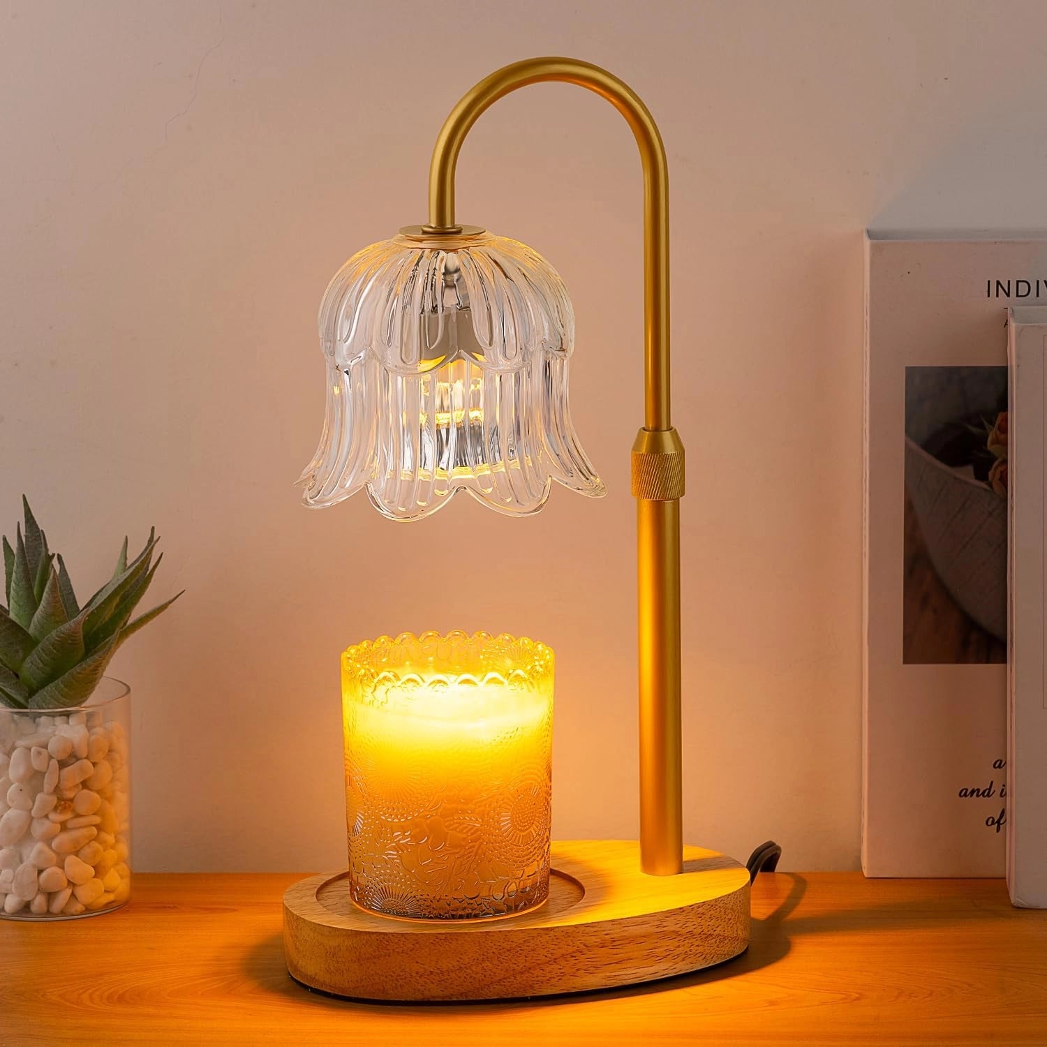Modern Metal Candle Warmer Lamp