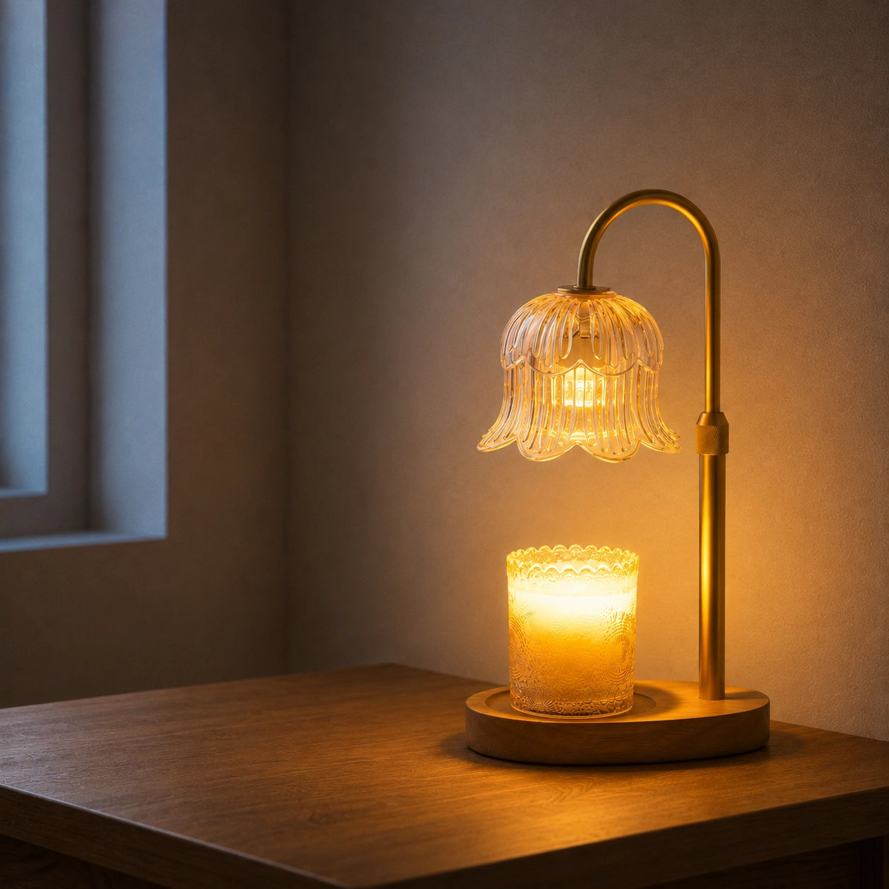 Modern Metal Candle Warmer Lamp