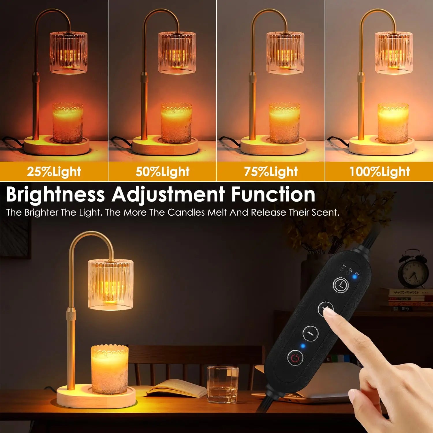 Candle warmer lamp model 8