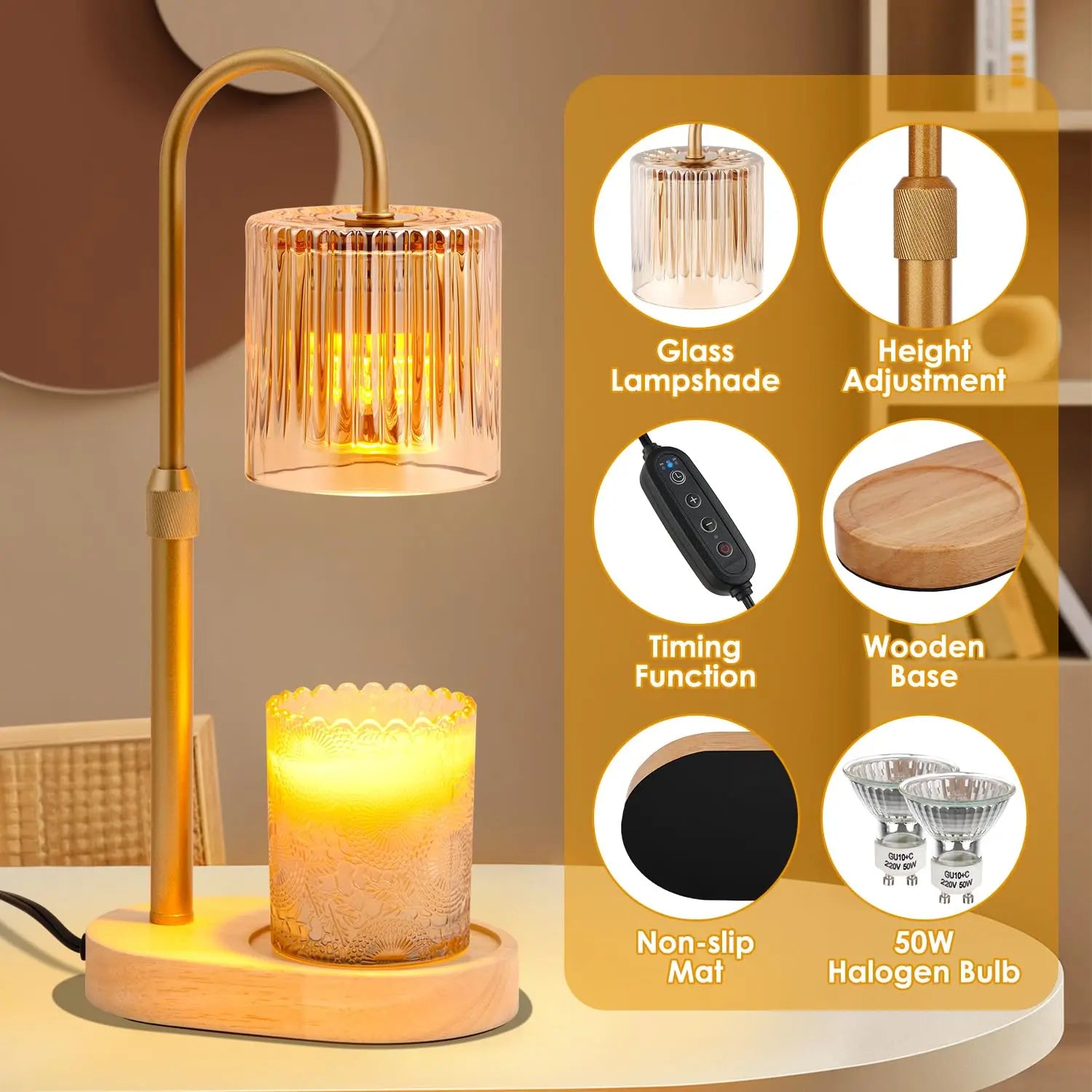 Candle warmer lamp model 8