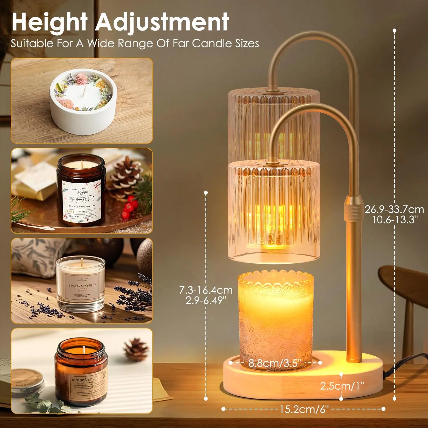 Candle warmer lamp model 8